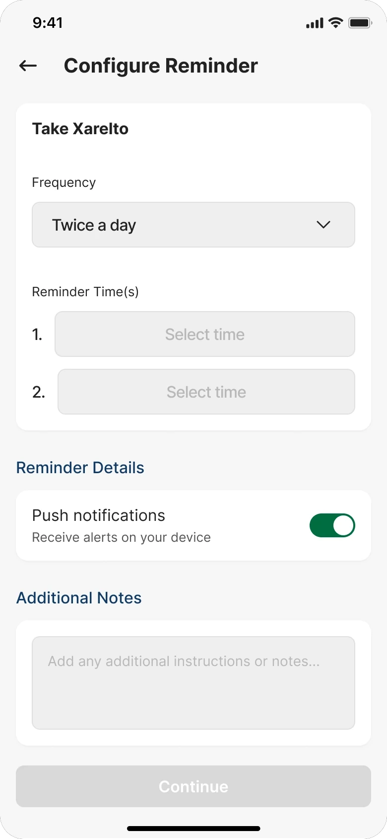 Configure — step 3 of 4