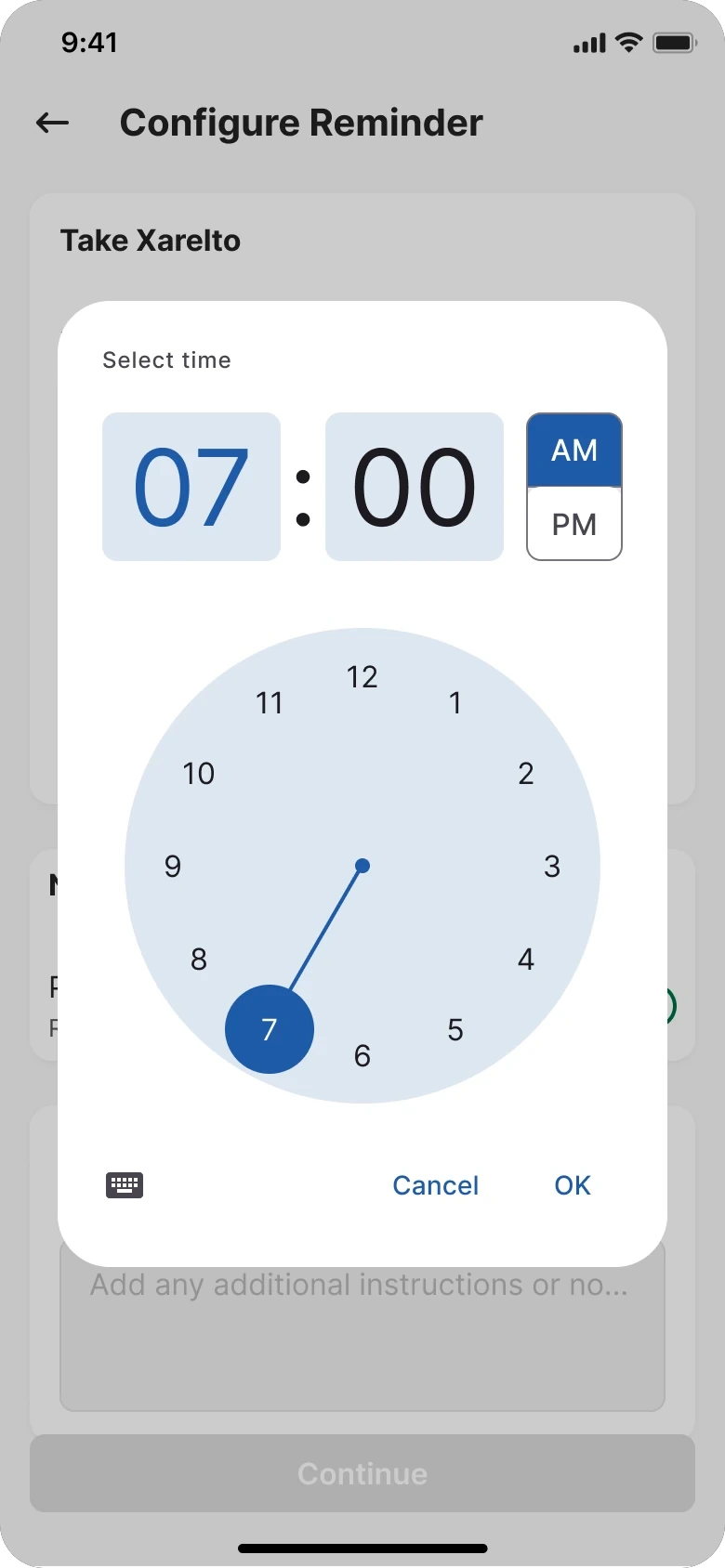 Select time — step 4 of 4