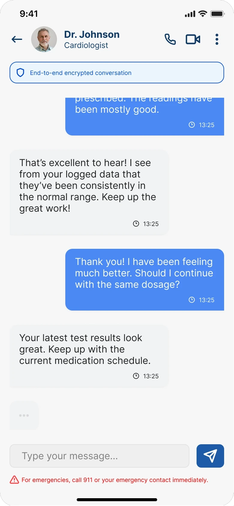 Secure messaging